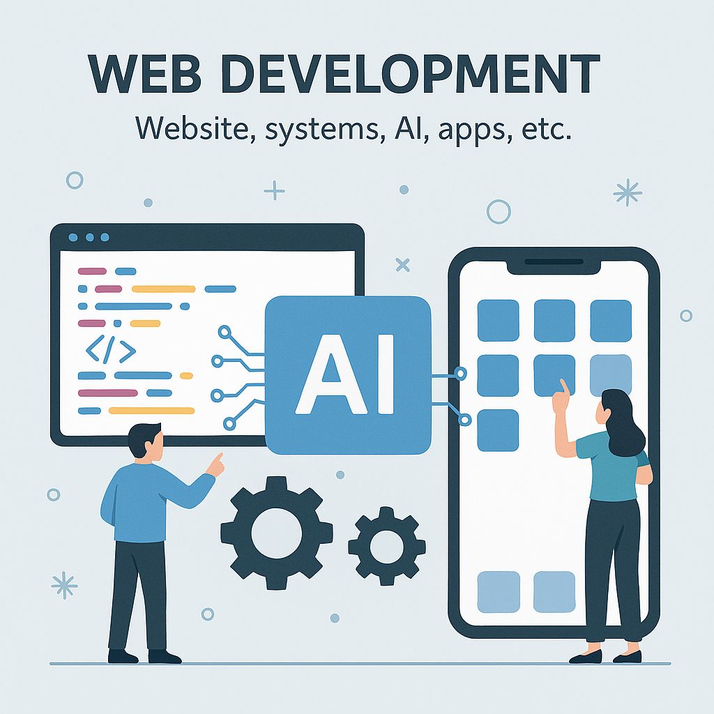Desenvolvimento de Sites, Sistemas, Aplicações e Inteligência Artificial